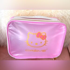 HELLO KITTY  x Crème Cosmetic Bag NWT!